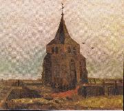 Vincent Van Gogh Old Church Tower at Nuenen Germany oil painting artist